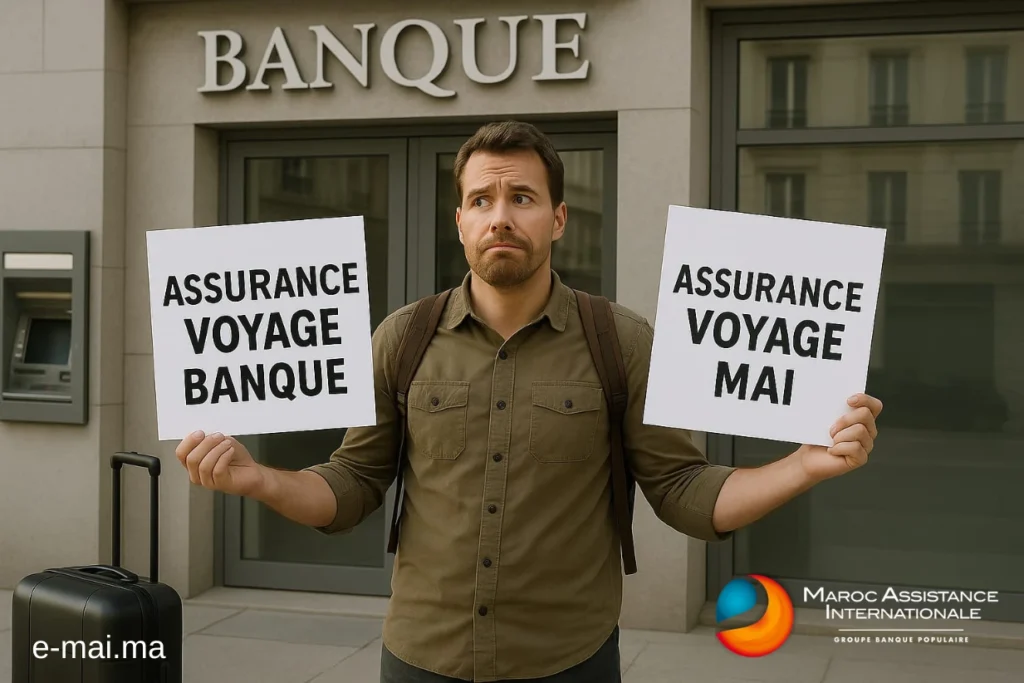 Comment Choisir votre Meilleure Assurance Voyage Banque ? 4 Comparatif entre assurance voyage banque et assurance spécialisée Maroc Assistance Internationale