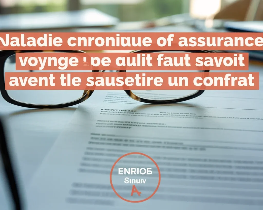Image about assurance voyage maladie chronique;